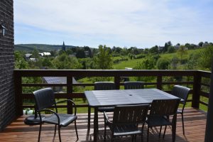 La terrasse et sa vue !