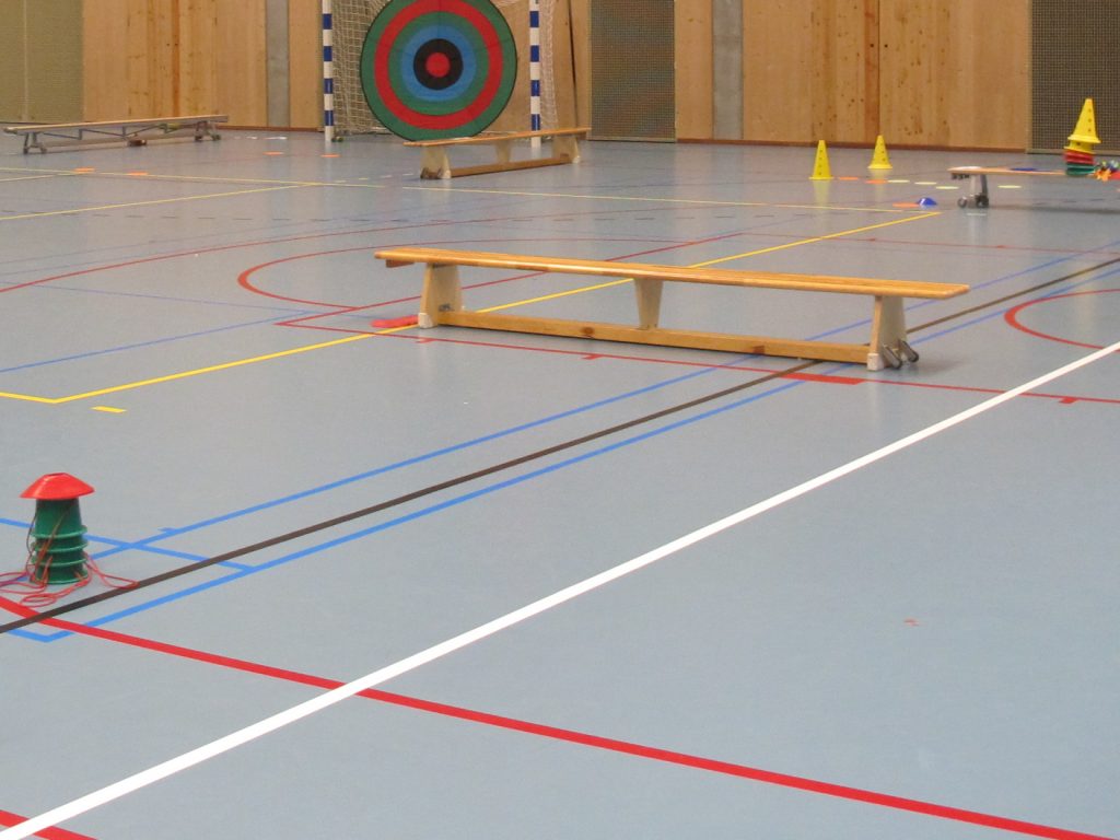 Salle dans un centre sportif